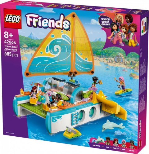 Klocki Friends 42664 Przygoda na łodzi LEGO