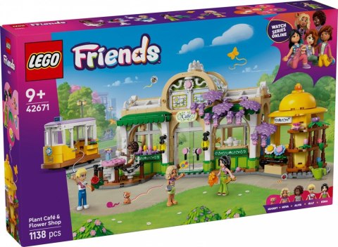 Klocki Friends 42671 Zielona kawiarnia i kwiaciarnia LEGO
