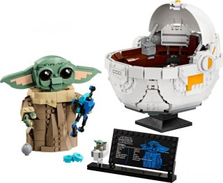 Klocki Star Wars 75403 Grogu w wózku LEGO