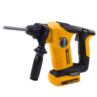 Młotowiertarka Udarowa Dla Dzieci 4 Wymienne Końcówki Okulary Żółta LEAN Toys