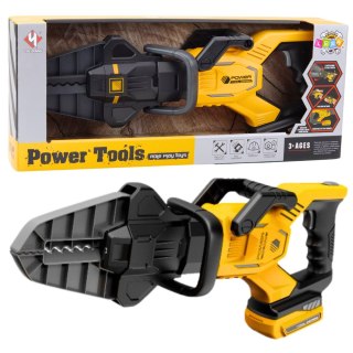 Nożyce Pneumatyczne Elektryczne Dla Dzieci Majsterkowicz Żółte LEAN Toys