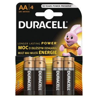 Baterie basic AA/LR6 4szt blister Duracell