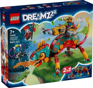 Klocki DREAMZzz 71492 Ognisty kameleon Mateo LEGO