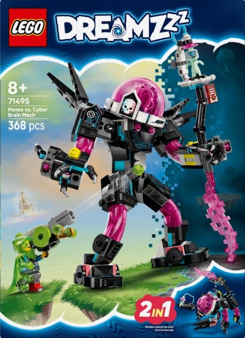 Klocki DREAMZzz 71495 Mateo kontra mech Cybermózgowca LEGO