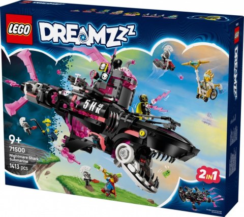 Klocki DREAMZzz 71500 Koszmarny Rekinokręt podwodny LEGO