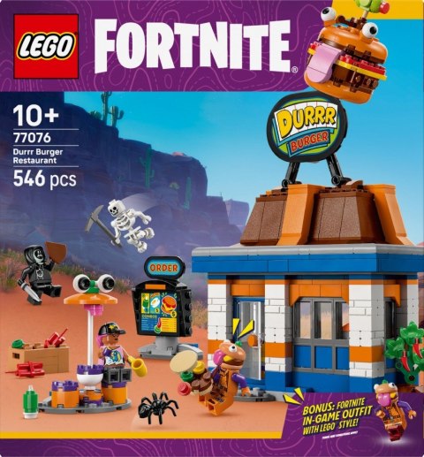 Klocki Fotnite 77076 Restauracja Durrr Burgerownia LEGO