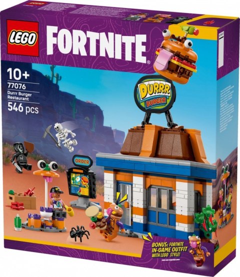 Klocki Fotnite 77076 Restauracja Durrr Burgerownia LEGO