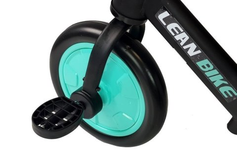 Rower Biegowy Trójkołowy Na Pedały 3w1 Czarno-Miętowy LEAN Trike