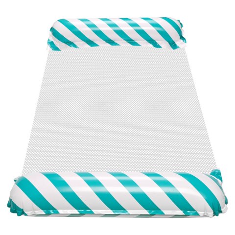 Materac dmuchany plażowy hamak wodny leżak fotel krzesło do pływania basenu niebieski Kik Sp. z o. o. Sp. k.