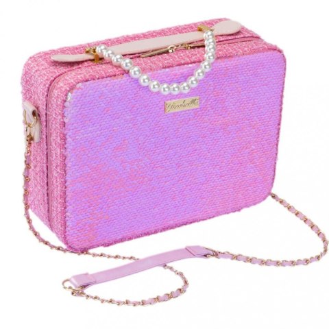 Walizka Make-up ciemny róż Nice