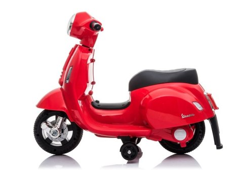 Skuter na Akumulator Vespa GTS 300 Mini Czerwony LEAN CARS