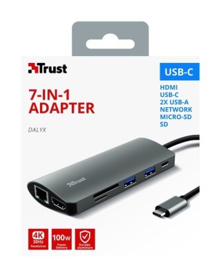 DALYX adapter USB C 7w1 Trust