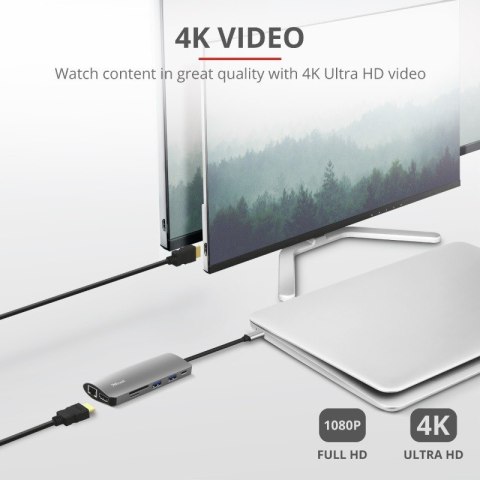 DALYX adapter USB C 7w1 Trust