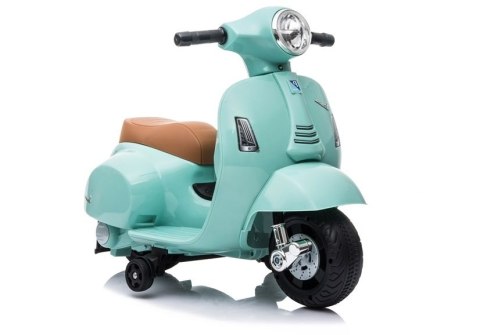 Skuter na Akumulator Vespa GTS 300 Mini Turkusowy LEAN CARS