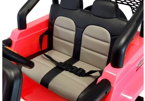 Auto na Akumulator S2388 Jeep Czerwony 4x45W LEAN CARS