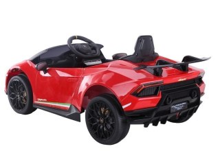 Auto na akumulator Lamborghini Huracan Czerwone LEAN CARS