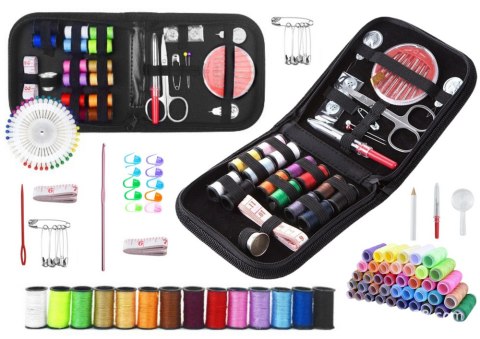 Mini Zestaw Krawiecki Do Szycia w Etui Przybornik 29el LEAN