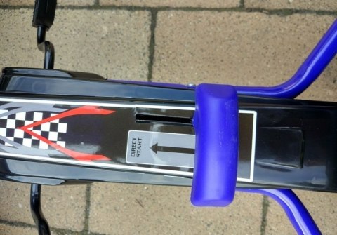 Gokart Niebieski A-15 Pompowane Koła LEAN CARS