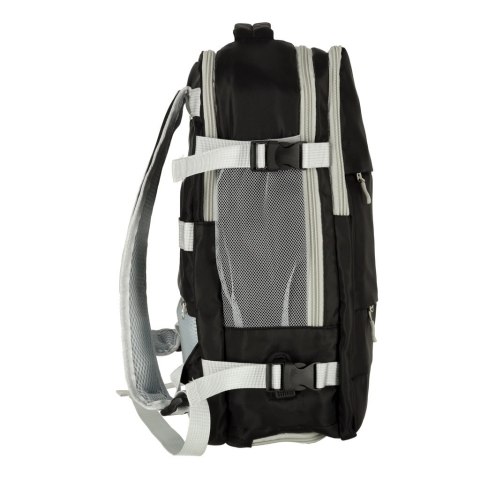 Plecak podróżny bagaż podręczny RYANAIR WIZZAIR USB czarny Kik Sp. z o. o. Sp. k.