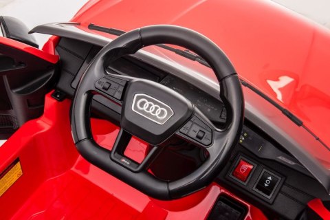 Pojazd na Akumulator Audi RS6 BRD-2118 Czerwony LEAN CARS