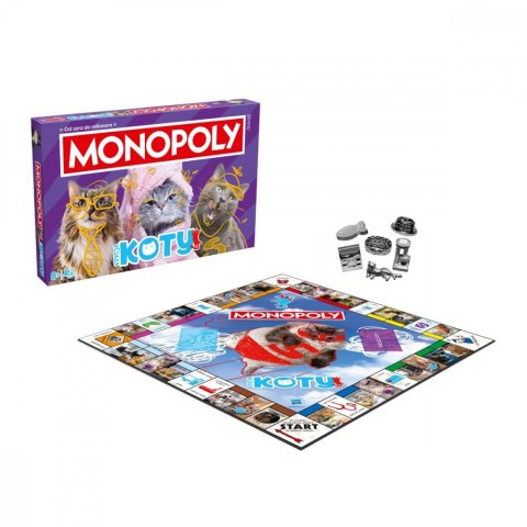 Gra Monopoly Koty 2025 Winning Moves