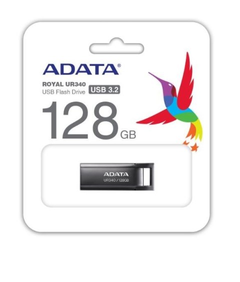 Pendrive UR340 128GB USB3.2 Gen1 Black Adata