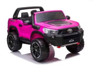 Auto Na Akumulator Toyota Hilux Różowy LEAN CARS