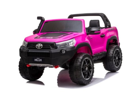 Auto Na Akumulator Toyota Hilux Różowy LEAN CARS