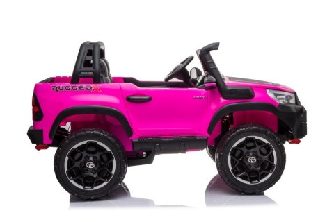 Auto Na Akumulator Toyota Hilux Różowy LEAN CARS