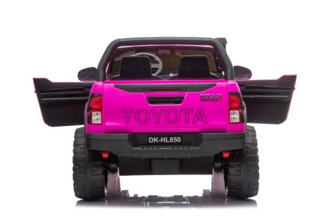 Auto Na Akumulator Toyota Hilux Różowy LEAN CARS