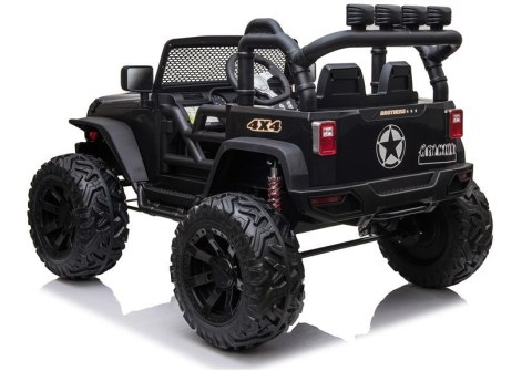 Auto na akumulator Jeep JC666 Czarny Lakierowany LEAN CARS