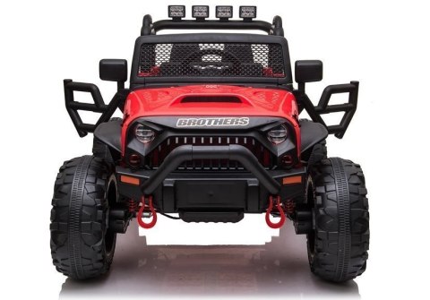 Auto na akumulator Jeep JC666 Czerwony LEAN CARS
