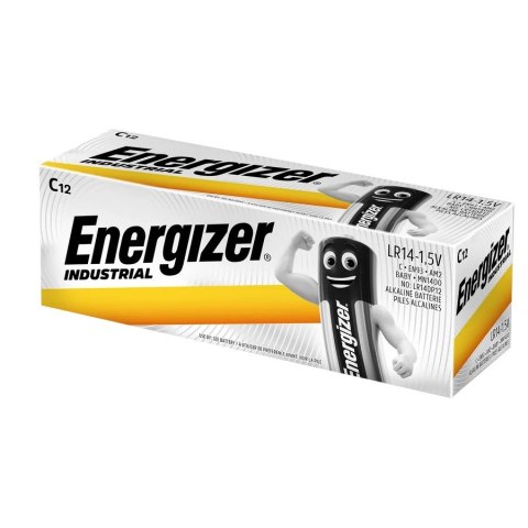Bateria Industrial alkaliczna C LR14 12 szt. Bulk Energizer