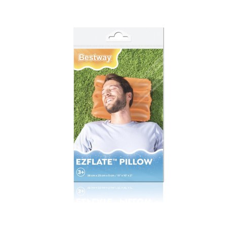 Dmuchana Poduszka 38 x 25 cm Pomarańczowa Bestway 52127 Bestway