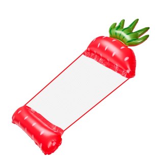 Materac dmuchany plażowy hamak wodny leżak fotel krzesło do pływania basenu truskawka Kik Sp. z o. o. Sp. k.