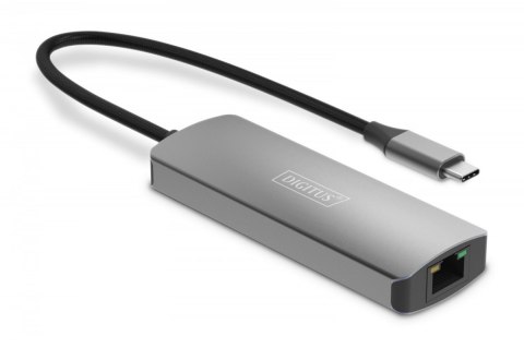 Przedłużacz/Extender USB-C - HDMI 30m po skrętce Cat.6 4K120Hz HDCP 2.3 (zestaw) Digitus