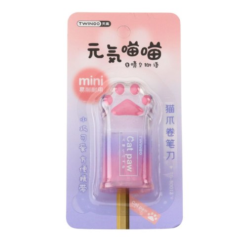 Temperówka Strugaczka Łapka Kotka Do Cienkich Kredek LEAN