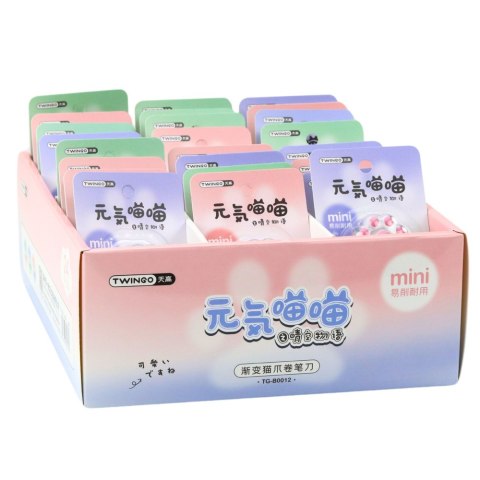 Temperówka Strugaczka Łapka Kotka Do Cienkich Kredek LEAN