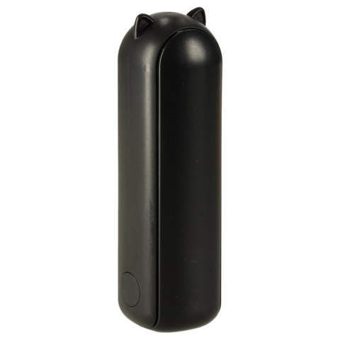 Wiatrak biurkowy wentylator mini ręczny składany wiatraczek przenośny USB czarny Kik Sp. z o. o. Sp. k.