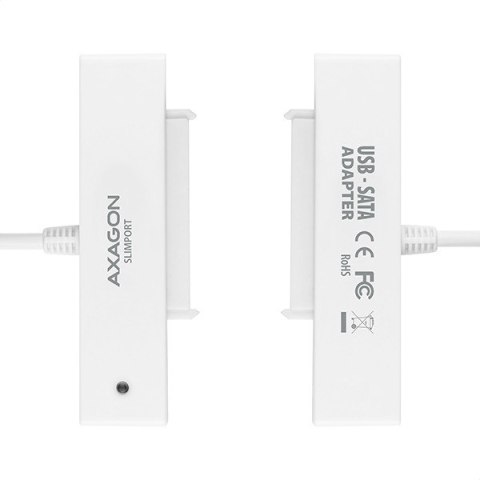ADSA-1S Adapter USB 2.0 SATA do szybkiego przyłączenia 2.5" SSD/HDD z pudełkiem AXAGON
