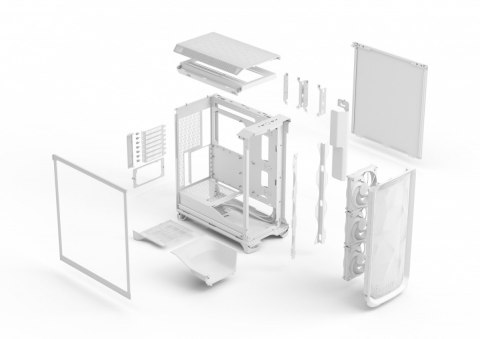 Obudowa Meshify 3 White TG Clear Tint Fractal Design