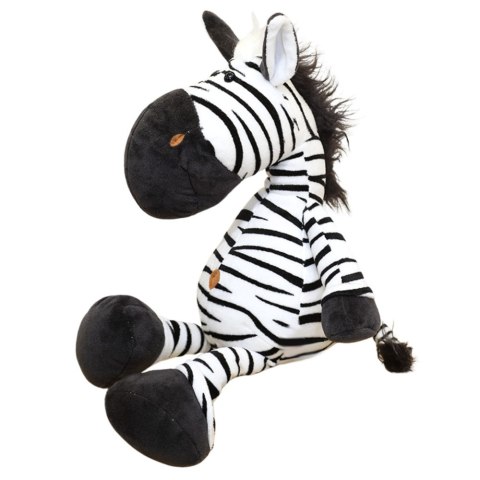 Pluszowa Maskotka Przytulanka Zebra Biało Czarna 25cm LEAN Toys