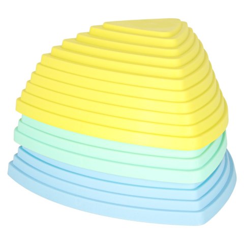 Ścieżka sensoryczna kamienie rzeczne do treningu równowagi podłoga to lawa gra 11 elementów pastelowa Kik Sp. z o. o. Sp. k.