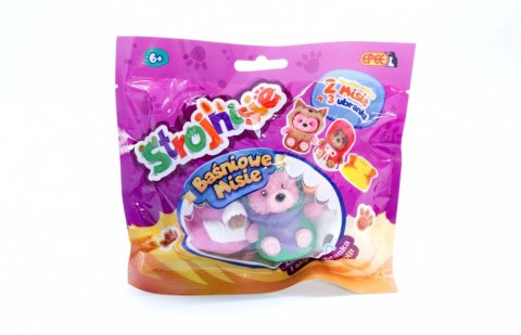 Figurki Strojnisie - Baśniowe Misie - 2-pak Księżniczka + Smok + strój Łabędzia Epee