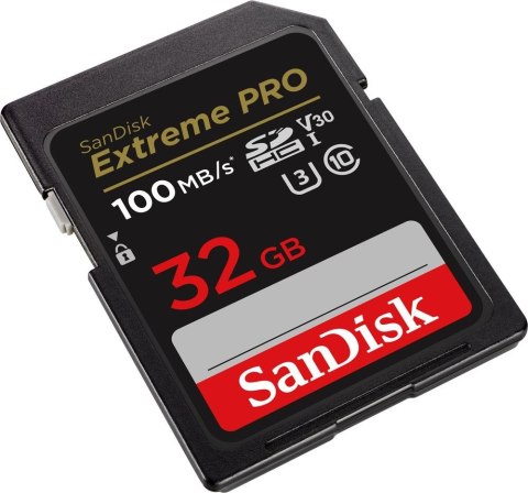 Karta pamięci Extreme Pro SDHC 32GB 100/90 MB/s V30 UHS-I U3 SanDisk