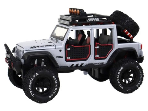 Autko Pojazd Terenowy 4x4 Światła Dźwięki 4 Kolory LEAN Toys