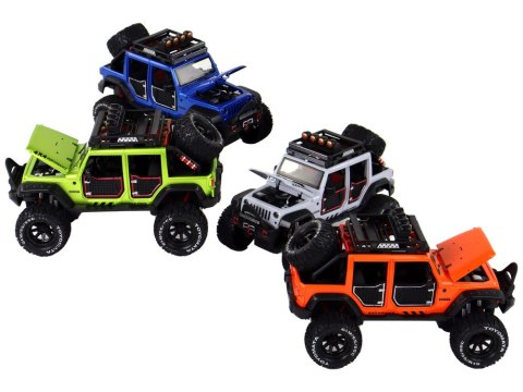 Autko Pojazd Terenowy 4x4 Światła Dźwięki 4 Kolory LEAN Toys