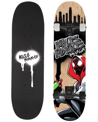 DESKOROLKA DREWNIANA DUŻA SPIDER-MAN MILES MORALES