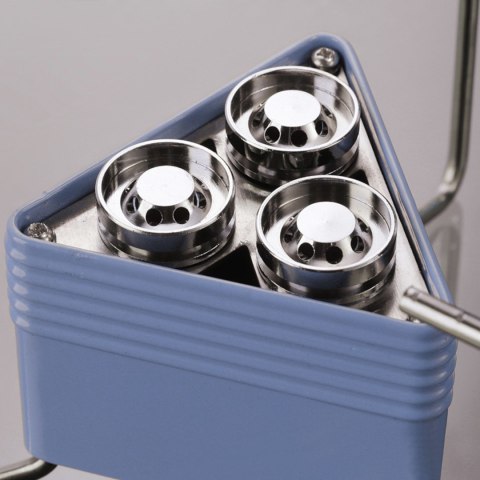 Kuchenka turystyczna na kartusze gazowe TRIANGLE 3 palniki zapalniczka 2,3 kW MEVA