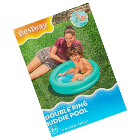 Basen brodzik dla dzieci 61cm turkusowy BESTWAY 51061 Kik Sp. z o. o. Sp. k.